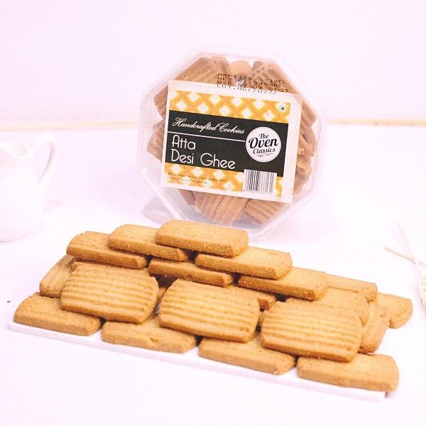 Atta Desi Ghee Cookies [250gm]