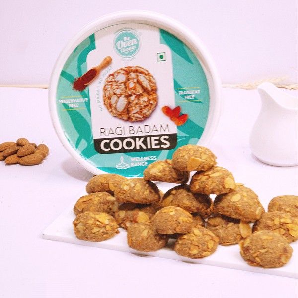 Ragi Badam Cookies [250gm]