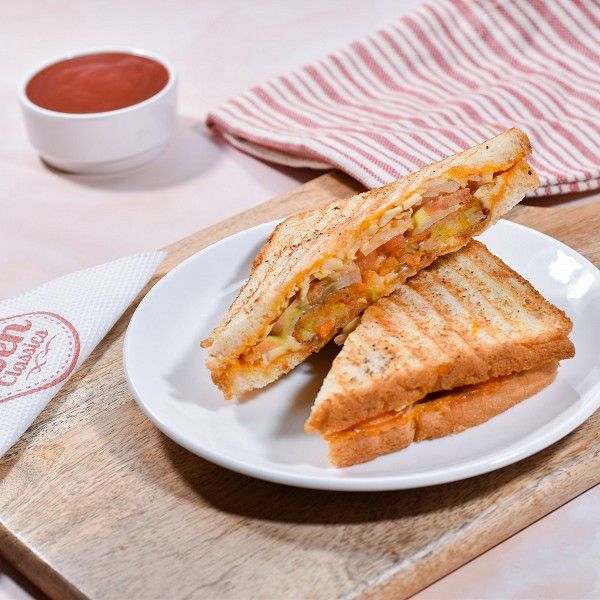 Corn And Harissa Sandwich [ Serves 1 ]