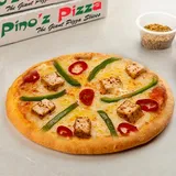 Capsicum, Paneer & Red Paprika Pizza