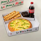 Onion & Capsicum (R ) + Cheezo Garlic Bread (3Pc)+ Triple Chocolate Brownie + Coke