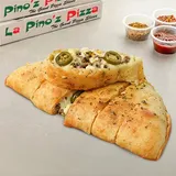 Mutton Keema Stuffed Garlic Bread