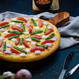 Garden Delight Double Burst Pizza