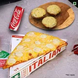 Cheesy 7 Slice + Cheesy Garlic Bread +Coke