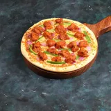 Butter Chicken Double Burst Pizza