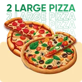 2 Large Pizza @ 999