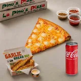 Cheezy 7 Pizza Slice+garlic Bread Stick+coke