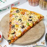 Peri Peri Veg Pizza Personal Giant Slice (22.5 Cm)