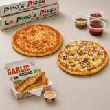 Mac Special Pizza + Garlic Bread Sticks + Dip + Free Margarita Pizza ( R )