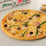 Cheesy Macaroni Veg Pizza