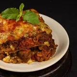 Non Veg Lasagna - Rosy Red