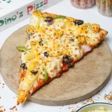 Cheesy Macaroni Veg Pizza Personal Giant Slice (22.5 Cm)