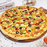English Retreat Giant Pizza
