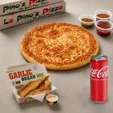 Margherita Pizza (R )+garlic Bread Stick+coke