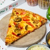 Mexican Salsa Pizza Personal Giant Slice (22.5 Cm)