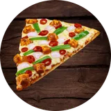 Personal Slice Veg Pizza.