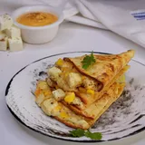 Paneer 65 & Cheese Quesadillas