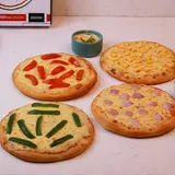 Classic Pizzas Pack Of 4 - Veg.