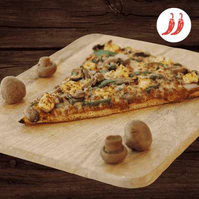 Peri Peri Veg Pizza (Personal Giant Slice (22.5 Cm))