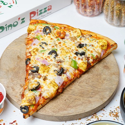 Peri Peri Veg Pizza Personal Giant Slice (22.5 Cm)