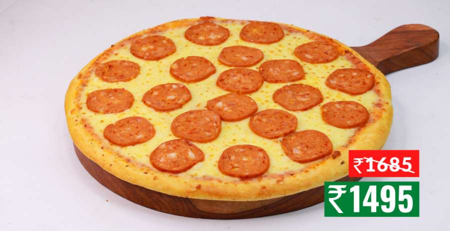 Pepperoni Pizza  (Monster (Serves 12, 61 CM)