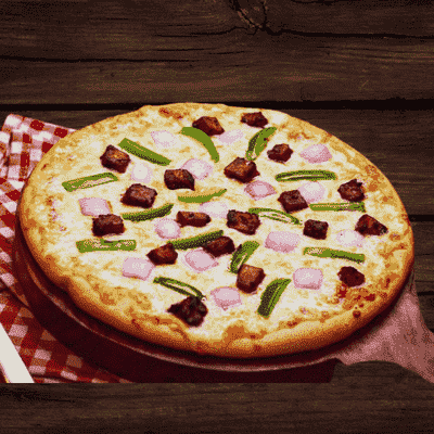 Large Texas Bbq'ed Pizza (Large (Serves 4 33 CM))