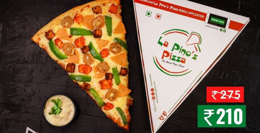 Spanish Sizzles Pizza (Personal Giant Slice (22.5 Cm))