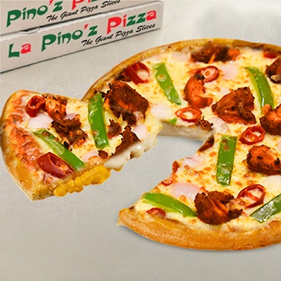 Chicken 65 Double Burst Pizza