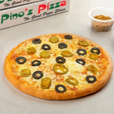 Jalapenos & Olives Pizza