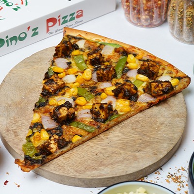 Jamaican Jerk Veg Pizza (Personal Giant Slice (22.5 Cm))