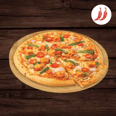 Paneer 65 Pizza (Medium (Serves 2, 24.5 Cm))