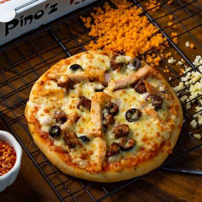 Cheesy Chicken Pizza (Large (Serves 4, 33 CM))