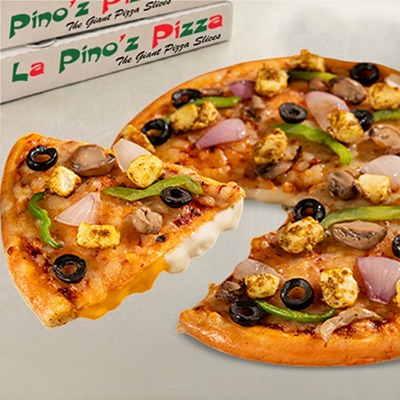 Peri Peri Veg Double Burst Pizza
