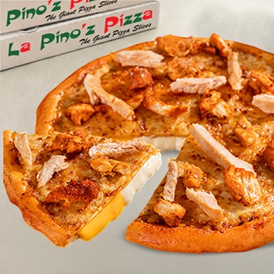 La Pinoz Chicken Double Burst Pizza
