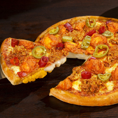 Meat Blast Cheese Burst Pizza