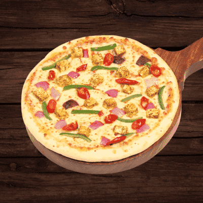 Paneer Tikka Butter Masala Pizza (Medium (Serves 2, 24.5 CM))