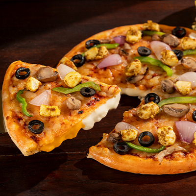 Peri Peri Veg Cheese Burst Pizza