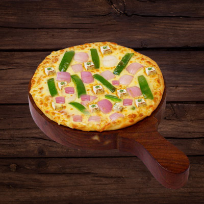 Authentic Veg Pizza (Medium (Serves 2, 24.5 Cm))