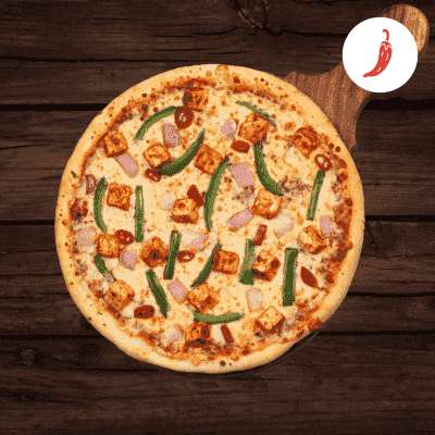 Paneer Tikka Butter Masala Pizza (Medium (Serves 2, 24.5 Cm))