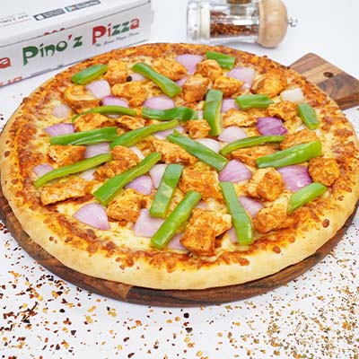 Texas Barbequed Giant Pizza