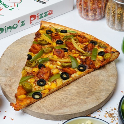 Nashville Chicken Pizza (Personal Giant Slice (22.5 Cm))