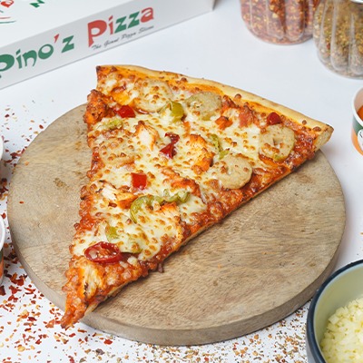 Hot Tandoori Pizza Personal Giant Slice (22.5 Cm)