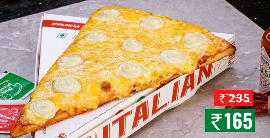 Cheezy-7 Pizza (Personal Giant Slice (22.5 Cm))