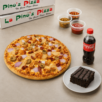Non Veg Regular Pizza + Brownie + Coke 250ml