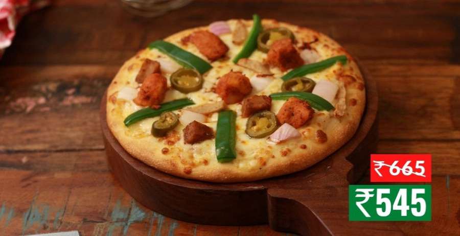 Fire-e-chicken Pizza (Medium (Serves 2, 24.5 Cm))