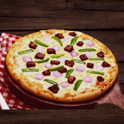 Texas Bbq'ed Pizza (Large (Serves 4 33 CM))