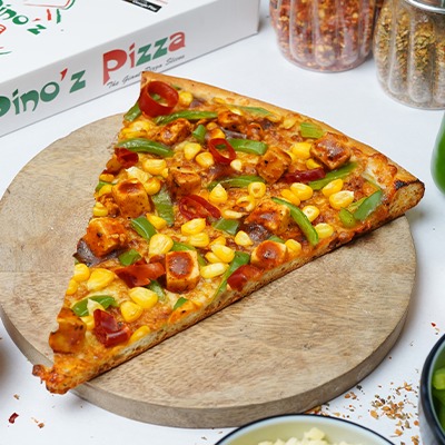 Korean Veg Pizza (Personal Giant Slice (22.5 Cm))