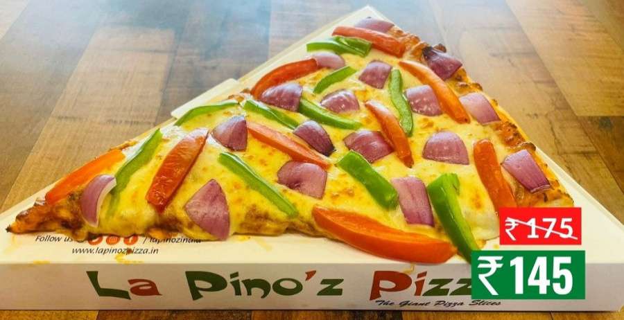 Garden Delight Pizza (Personal Giant Slice (22.5 Cm))