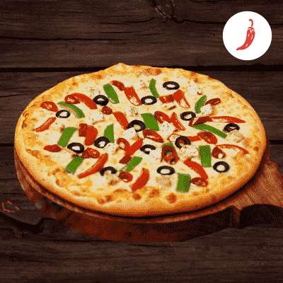 English Retreat Pizza (Medium (Serves 2, 24.5 CM))