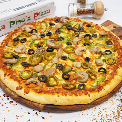 Burn To Hell Giant Pizza